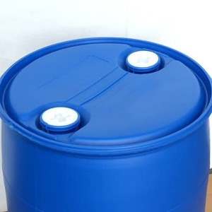 Bidón de Plástico Azul de 200 Litros, HDPE, Boca Abierta, Grado Alimenticio, Reciclable, para Envasado de Agua, Alimentos y Aceite, Capacidad de 55 Galones - Product Image 1
