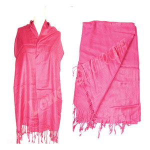 Écharpe élégante en pashmina jacquard uni, luxueuse et douce, pour l'hiver, pour hommes et femmes, châle artisanal de qualité supérieure, chaud et confortable - Product Image 4