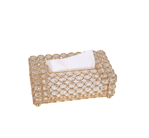 Vintage Gold Tone Pearl Brooch <b>Pin</b> Jewelry Accessory Decorative Ornament Convenient Kitchen Tissue Holder Office Tissue Box - Product Image 3