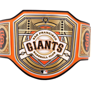 Cinturón de Campeonato de los Gigantes de San Francisco, Cinturón de Lucha Libre Personalizable de Alta Calidad, Cinturón Deportivo Coleccionable para Fanáticos - Product Image 2