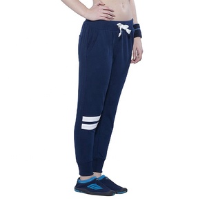 Pantalons de jogging décontractés en coton français à imprimé personnalisé, taille haute élastique, pantalons de survêtement d'hiver pour femmes avec poches - Product Image 2