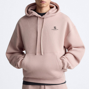 Sudadera con Capucha de Algodón y Poliéster de Peso Medio para Hombre, Sudadera de Forro Polar, Sudadera Informal con Capucha para Invierno 2026 - Product Image 1
