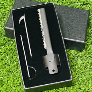 Professional Hair <b>Thinning</b> Finger <b>Ring</b> Razor Customized Color & Packaging Salon Barber Styling Tool with Custom Logo Black - Product Image 4