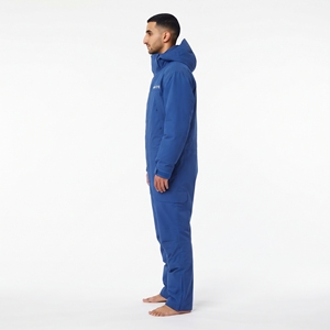 Mono de Esquí Impermeable Azul para Hombre Hawk Eye, Traje de Nieve de una Pieza con Capucha, Cortavientos, Transpirable, Ropa de Invierno para Exteriores - Product Image 2