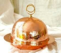 Beurrier de style luxueux avec couvercle et plateau, idéal pour l'organisation de la cuisine, la mise en place de la table à manger et une présentation élégante, pour la maison et l'hôtel - Product Image 5