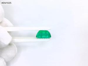 Esmeralda Zambiana Natural, Corte Octogonal Facetado, 7.66ct, Alta Calidad, Gema Suelta para Joyería - Product Image 6