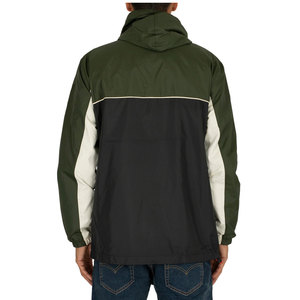 Men's Color Block Hooded Reversible Breathable Anti-Bacterial <b>Quilted</b> Jacket Lightweight Waterproof Casual Outdoor <b>Winter</b> Coat - Product Image 3