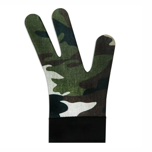 Gants de billard POWLEAP personnalisés imprimés par sublimation, en Spandex, fermeture auto-agrippante, ambidextres, ultra-légers, unisexes, les meilleurs - Product Image 2