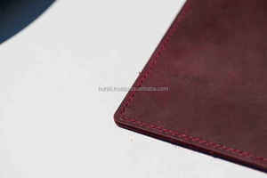 Porte-couverts en cuir léger et durable fait à la main pour restaurant organisateur d'ustensiles élégant rouleau Portable Fine Table Setup - Product Image 6