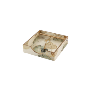 Porte-boîte à mouchoirs en tissu Meenakari de qualité supérieure |   Boîte à serviettes en bois décorative pour mariage et intérieurs de luxe - Product Image 5