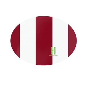 Napperons en bambou laqué de haute qualité OEM Plateau de service Assiettes de présentation de mariage bohème écologiques faites à la main du Vietnam - Product Image 3