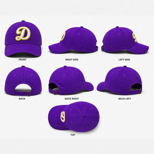 Gorras de Béisbol Deportivas Unisex de Alta Calidad, de Algodón, de 6 Paneles, de Color Sólido, con Cierre de Hebilla Ajustable, Gorra de Béisbol Deportiva a la Moda - Product Image 1