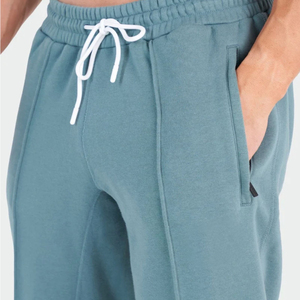 Midweight Polyester/Cotton Casual Mid Waist <b>Slim</b> Fit Men's <b>Joggers</b> Custom Breathable Quick Dry High Quality Trousers - Product Image 3