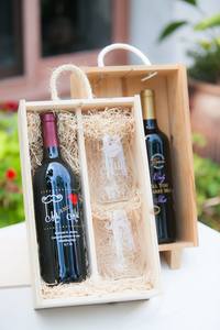 Soporte de madera equilibrado para botellas, organizador de almacenamiento de vino para mesa de comedor, estante de madera maciza, perfecto para exhibir en la encimera de la cocina - Product Image 4
