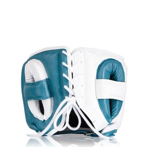 Protector de Cabeza de Boxeo Personalizado OEM, Equipo de Protección Profesional de Alta Calidad, 100% Cuero Vacuno Genuino, Ligero - Product Image 3