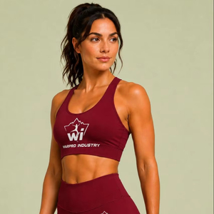 Precio al por Mayor, Sujetador Deportivo Ecológico de Secado Rápido para Mujer, Nuevas Llegadas, Top Ventas, Sujetador Deportivo Personalizado para Mujer en Venta - Product Image 1