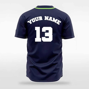 Precio de Mayoreo Directo de Fábrica, Ropa de Béisbol Transpirable de Malla, Ropa de Béisbol Personalizada para Equipos, Camisetas de Béisbol con Estilo Hip-Hop - Product Image 4