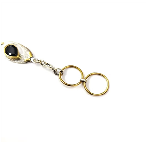 Pulsera de Plata 925 de Fabricación Personalizada, Acabado Texturizado Vintage, con Gema de Ónix Negro en Forma de Lágrima - Product Image 4