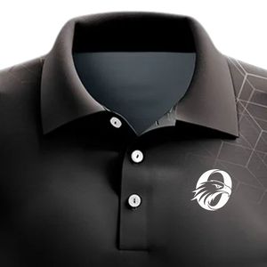 Maillot de cricket noir et gris pour homme, col polo, chemise d'équipe athlétique, vêtements de sport légers, uniforme respirant, tenue d'entraînement et de match - Product Image 3