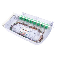 Panneau de brassage fibre optique coulissant en plastique 19 pouces SC/LC, 48 ports, 1U, montable en rack, FTTH ODF - Prix usine