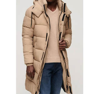 Veste bomber à double boutonnage pour homme Econex Sports 2025, avec capuche, épaisse et chaude, pour l'hiver, par temps froid - Product Image 1