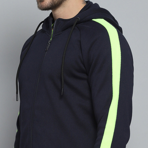 Chándal 2 en 1 con Capucha para Hombre, 100% Algodón, Forro Polar, Transpirable, Bolsillos Ocultos, Estilo Casual para Otoño - Product Image 4