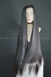 Extensiones de Cabello Humano Virgen Vietnamita Remy, 100% Sedoso, Liso, 30 Pulgadas de Largo, Color Negro, Trama Simple para Mujeres, VNHL - Product Image 2