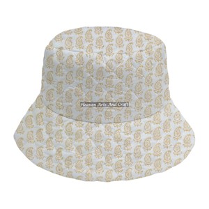 Vente d'usine – Nouveaux chapeaux bob matelassés personnalisés à imprimé intégral, avec logo sur mesure, pour hommes et femmes, haute qualité - Product Image 5