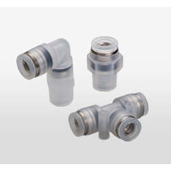 Matériau des raccords de conduit PISCO PPGJ6 PP (polypropylène + SUS304) - Product Image 1