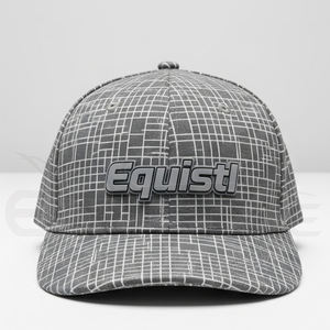 Gorras de Béisbol para Hombre al por Mayor, Color Gris Claro Mate, Diseño Futurista con Rejilla y Logotipo 3D en Relieve, Gorras de Moda Urbana Personalizadas OEM - Product Image 4