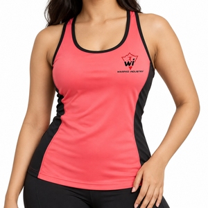 Camisetas sin mangas funcionales para mujer, ropa deportiva sin mangas adecuada para rutinas activas, camisetas sin mangas para mujer para entrenamiento y uso casual. - Product Image 1