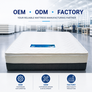 OEM Hybrid Pocket Spring Mattress Natural Latex <b>Foam</b> Anti Bacterial Fabric Luxury Hotel Bed Mattress - Product Image 1