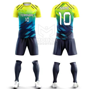 Último Diseño, Nuevo Estilo, Uniforme de Fútbol Transpirable, Calidad Premium, Color Sólido, MOHZA INDUSTRIES, para Hombre Adulto, Venta en Línea - Product Image 3