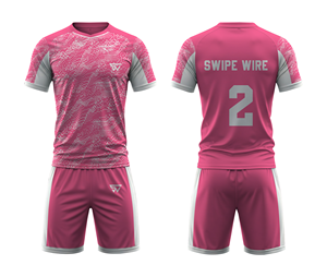 Tenues de football personnalisées pour équipes, maillots et shorts de football OEM, respirants, 100% polyester, unisexes, en gros - Product Image 2