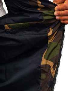 Chaleco Acolchado con Cierre y Logotipo Personalizado de Alta Calidad para Hombre, Ropa de Invierno, Servicios OEM - Product Image 4