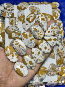 Cabujón de Jaspe Oceánico Suelto Hecho a Mano al por Mayor, Tamaño y Forma Estándar, 100% Jaspe Oceánico Natural - Product Image 2