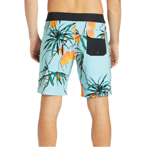 Shorts de Baño para Hombre con Estampado de Aves del Bosque, 180g, Lona Digital, Secado Rápido, Cordón Ajustable, Cintura Media, Poliéster, ODM - Product Image 1