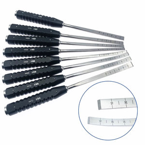 Best Bone Osteotomes Knife Set Straight Curved Veterinary Orthopedic Surgical <b>Instruments</b> German Quality Stainless Steel CE ISO - Product Image 1