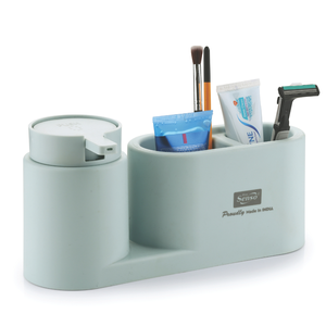 Stylish pen holder organizer with multipurpose storage compartments for workspace home office <b>study</b> <b>table</b> - Product Image 3
