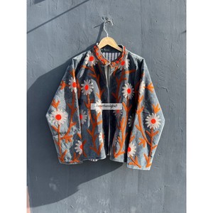 Indian Velvet <b>Jacket</b> Coat Handmade Short Unisex <b>Jacket</b> Coat Uzbek Embroidery <b>Jacket</b> With Inside Cotton Lining <b>Hippies</b> Style Coat - Product Image 2