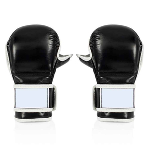 Gants d'entraînement de boxe MMA légers et respirants en cuir PU avec sangle de poignet réglable à scratch et option de logo personnalisé - Product Image 1
