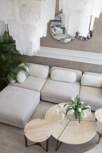 Luxury Modern Round <b>Marble</b> <b>Nesting</b> Side <b>Table</b> Set with Stainless Steel Frame Elegant End <b>Tables</b> for Living Room Hotel Decor - Product Image 4