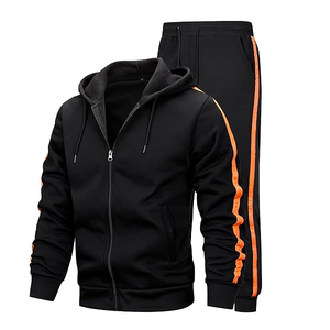 Exclusive Polyester Cotton Fleece Tracksuit Set Designed For Sports Enthusiasts And Modern Casual Wear Needs - Product Image 1