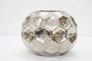 Premium Quality Material Handmade Fancy Look Flower Vase <b>Metal</b> Nickel Plated Low Price Premium Home /Wedding Decoration Vases - Product Image 5