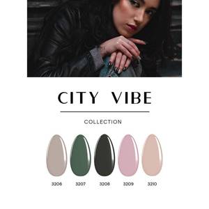 City Vibe Collection UV Gel Polish <b>Set</b> 3206 3207 3208 3209 3210 - Product Image 1