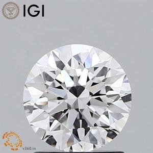 CVD Lab Diamond 1.33 CT coupe ronde D couleur VS1 clarté bijoux élégants 7.05 MM IGI certificat diamants en vrac pour pièce maîtresse - Product Image 1