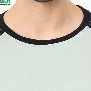 Mens Raglan T-Shirt and Shorts Set Casual Co-ord Set for Men Contrast Sleeve Summer Outfit Dual Tone Gym Wear <b>Athletic</b> Two Piece - Product Image 6