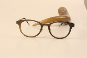 <b>Eyeglasses</b> Buffalo Horn <b>Frame</b> for Glasses <b>Frame</b> 100% Natural Buffalo/Ox Horn Color Full & Black Glasses - Product Image 2