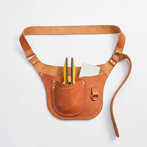 Cinturón organizador de herramientas de floristería de cuero premium, ajustable, resistente, con múltiples bolsillos, precio mayorista, OEM, en venta. - Product Image 1