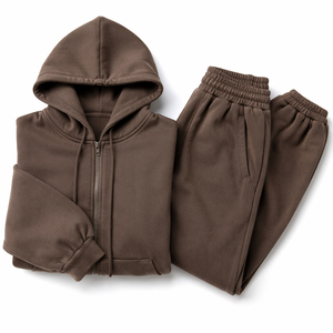 Survêtements pour hommes avec logo personnalisé en relief, conception OEM / Service OEM de conception de survêtements pour hommes avec impression en relief - Product Image 5